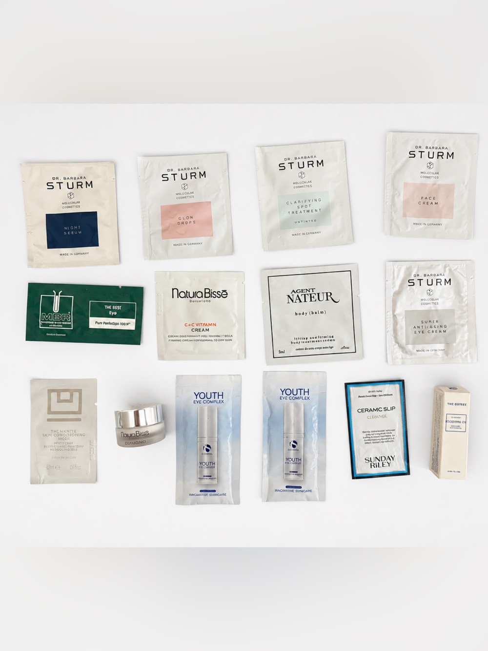 Luxury skincare Sample Bundle Set travel size